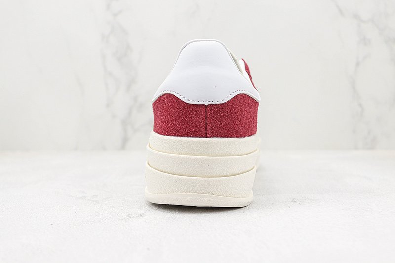 Adidas Gazelle Bold "Shadow Red/White" фото № 9