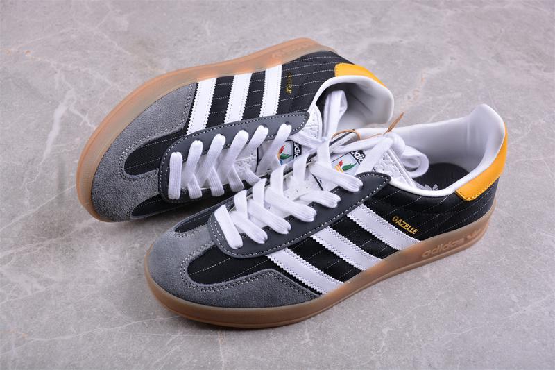 Adidas Gazelle Indoor "Grey Yellow" фото № 4
