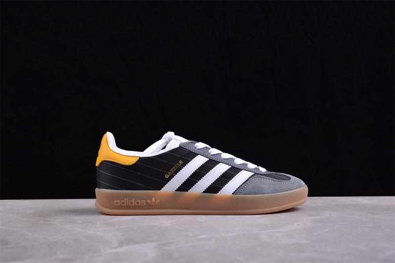 Adidas Gazelle Indoor "Grey Yellow" фото № 6