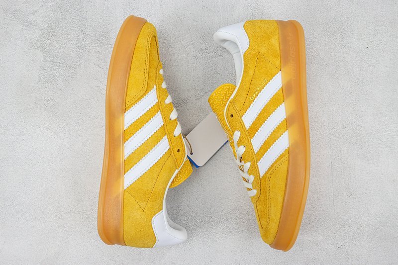 Adidas Gazelle Indoor "Yellow/White" фото № 7