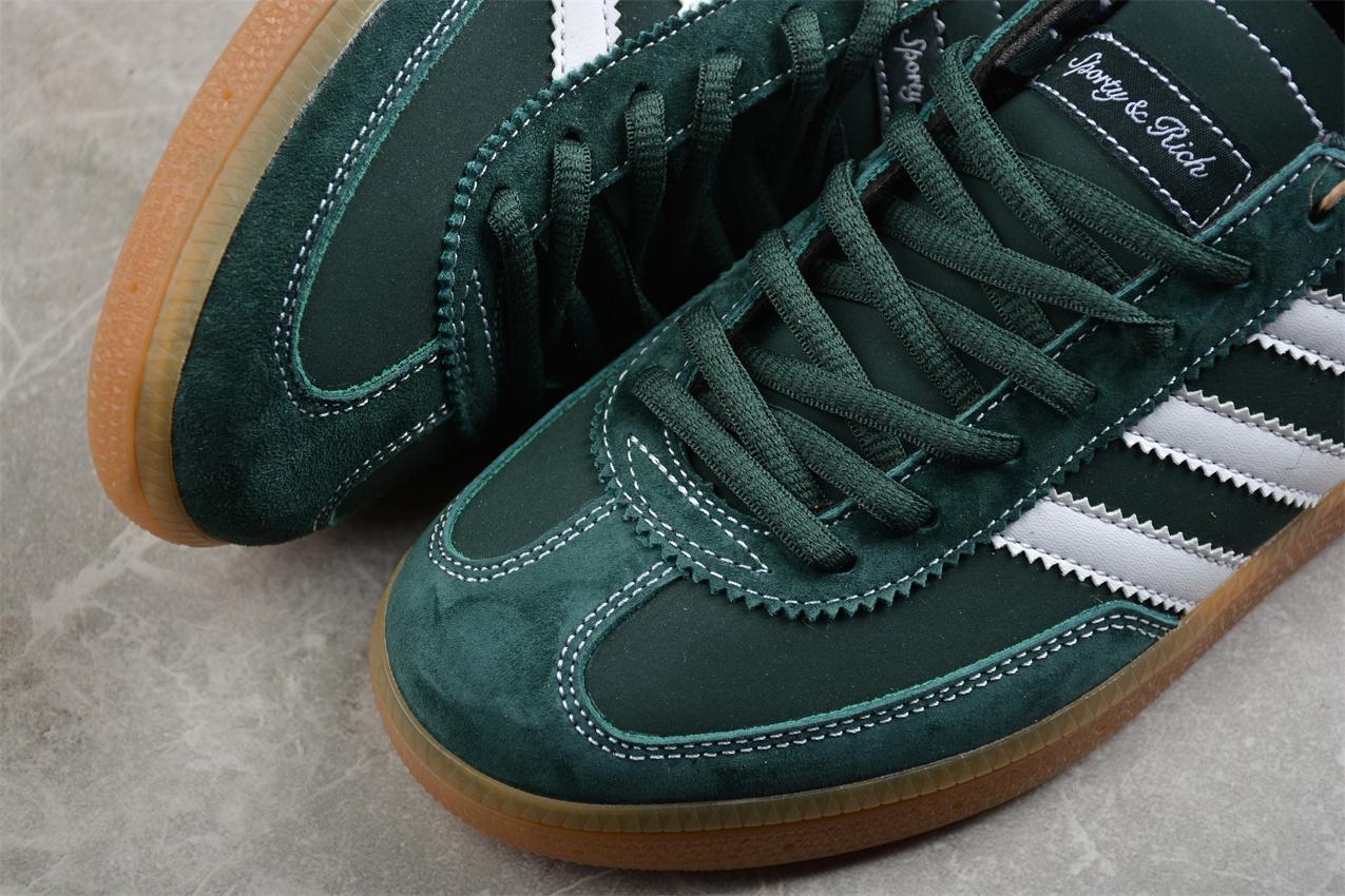 Sporty & Rich x Adidas Originals Handball Spezial "Dark Green" фото № 8