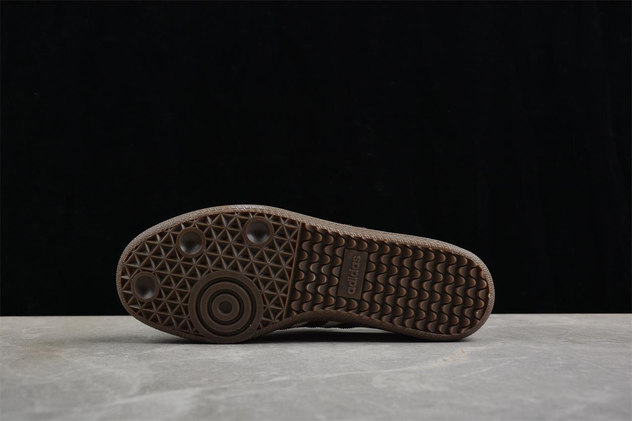 Adidas Samba OG "Wonder White Maroon" фото № 4