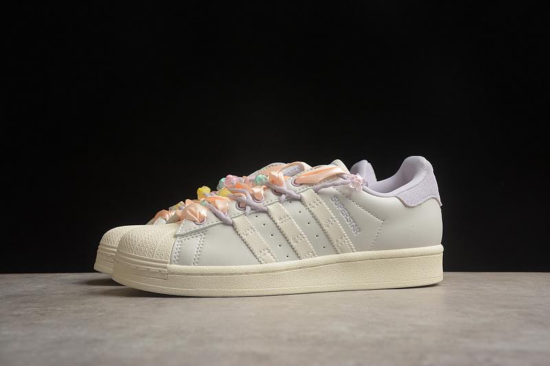 Adidas Superstar "Violet/Beige/Pink Rose" фото № 4