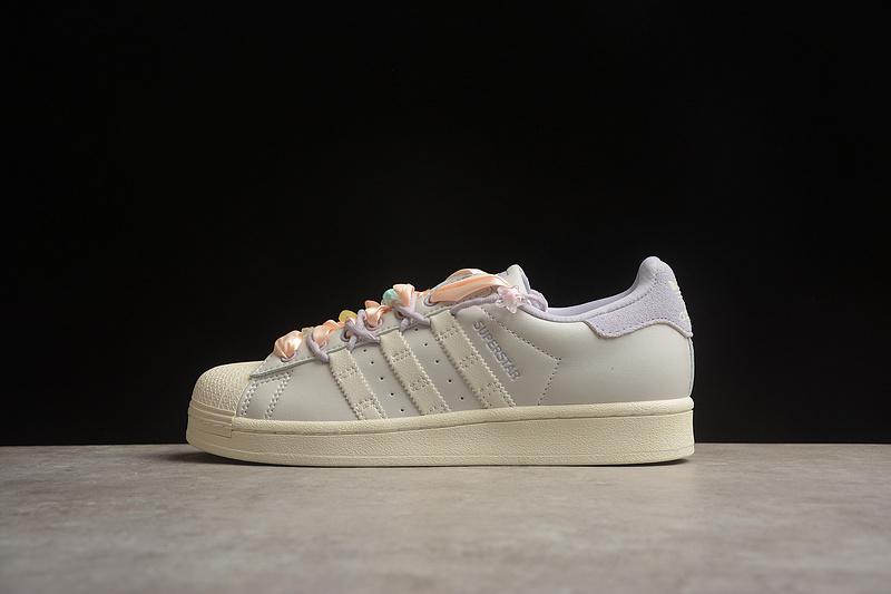Adidas Superstar "Violet/Beige/Pink Rose" фото № 7