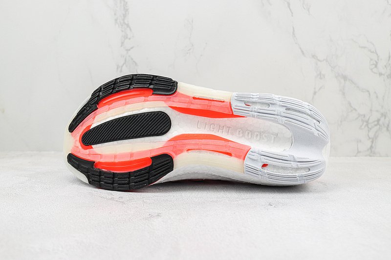 Adidas Ultraboost Light "White/Solar Red" фото № 8