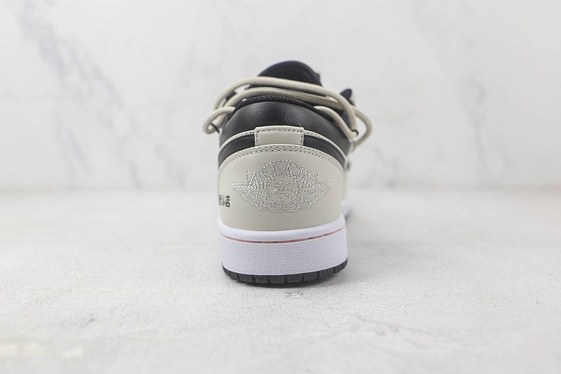 Air Jordan 1 Low "Black/Grey" фото № 8