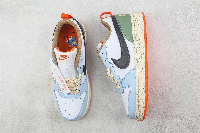 Air Jordan 1 Low "White Alabaster Speckled" фото № 6