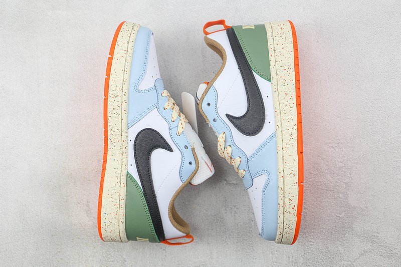 Air Jordan 1 Low "White Alabaster Speckled" фото № 7