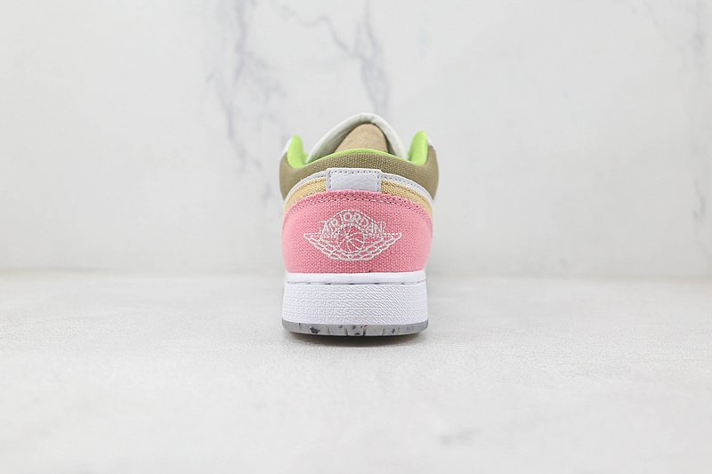 Air Jordan 1 Low "Pastel Grind Vivid Green" фото № 8