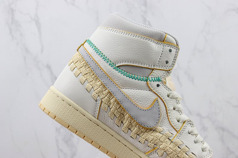 Bephie's Beauty Supply x Union LA x Air Jordan 1 High OG "Woven Sail" фото № 4
