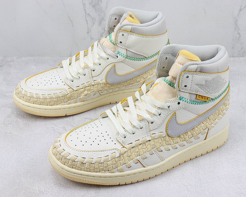 Bephie's Beauty Supply x Union LA x Air Jordan 1 High OG "Woven Sail" фото № 5