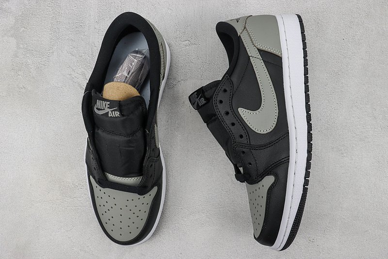 Air Jordan 1 Retro Low "Black Shadow" фото № 7