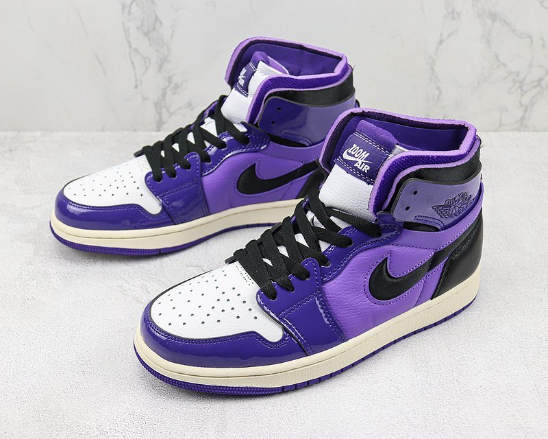 Air Jordan 1 High "Zoom Air CMFT Purple Patent" фото № 5