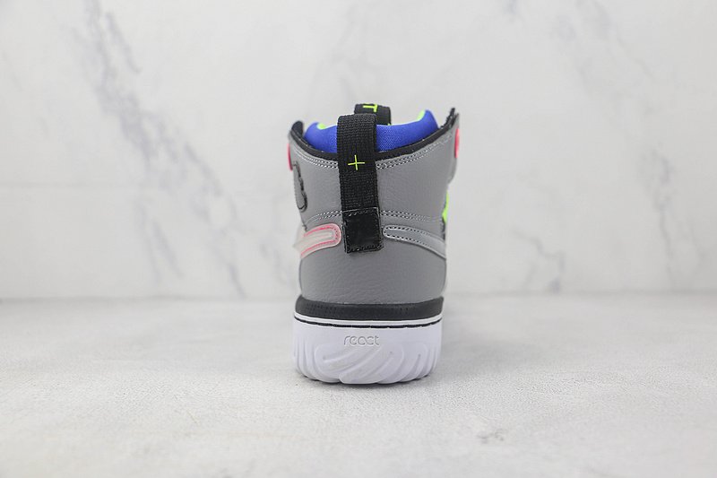 Air Jordan 1 High "React Black Particle Grey" фото № 8