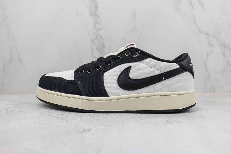 Air Jordan 1 KO Low "Black/White" фото № 2