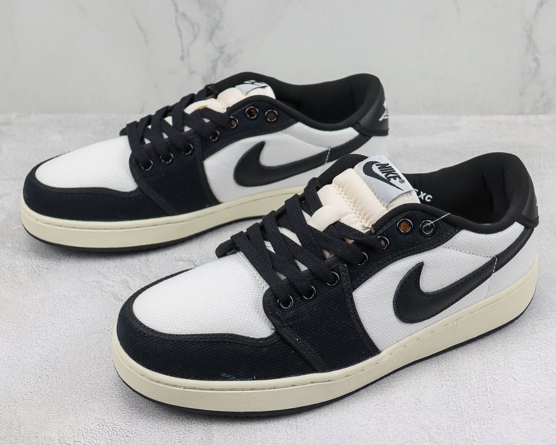 Air Jordan 1 KO Low "Black/White" фото № 5