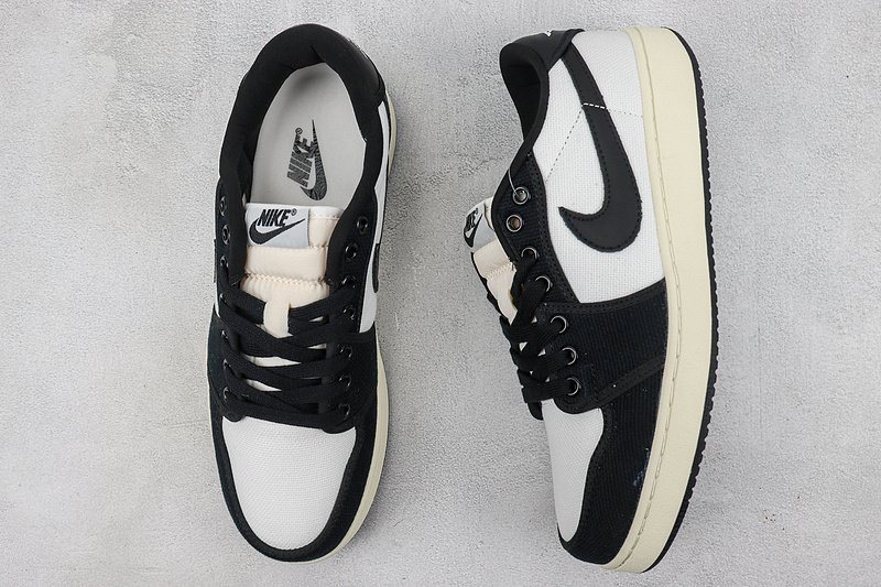 Air Jordan 1 KO Low "Black/White" фото № 7