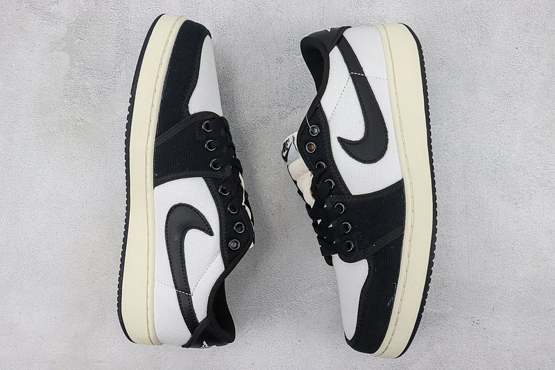Air Jordan 1 KO Low "Black/White" фото № 6