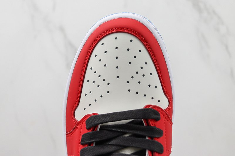 Dior x Air Jordan 1 Low "Dior/Red&Black" фото № 4