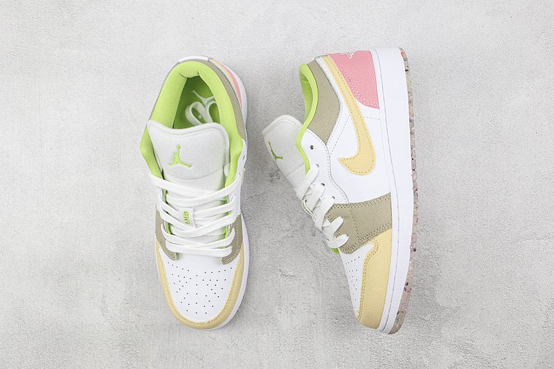 Air Jordan 1 Low SE "Pastel Grind Vivid Green" фото № 6