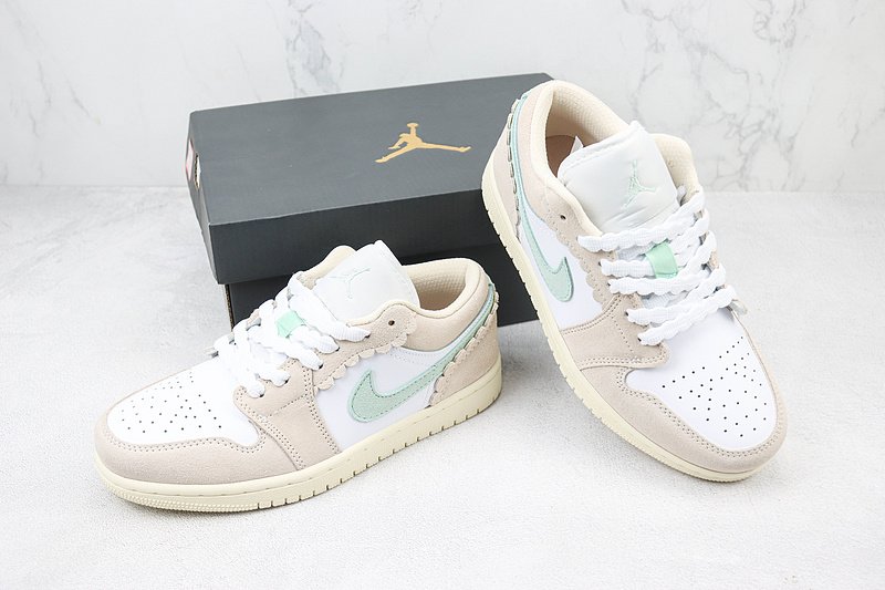 Air Jordan 1 Low "Guava Ice/Jade Ice/White/Pink Oxford" фото № 7