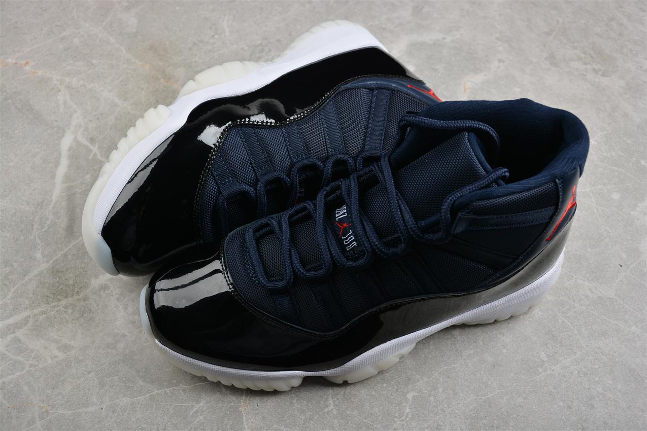 Air Jordan 11 Retro "Navy Blue/Red" фото № 3