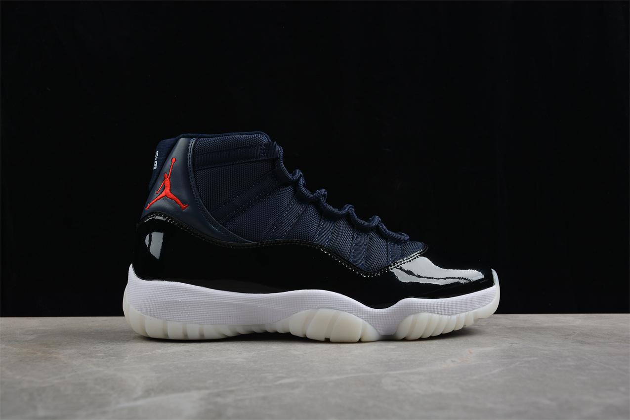 Air Jordan 11 Retro "Navy Blue/Red" фото № 5