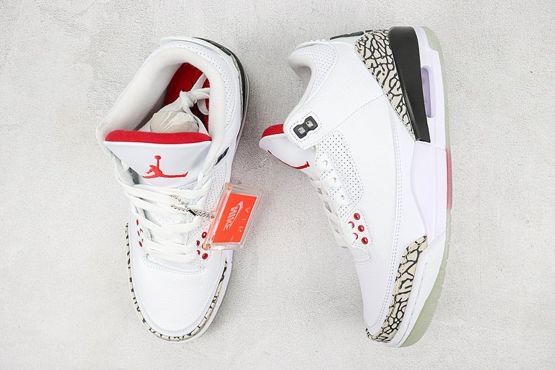 Air Jordan 3 Retro "White Cement" фото № 7