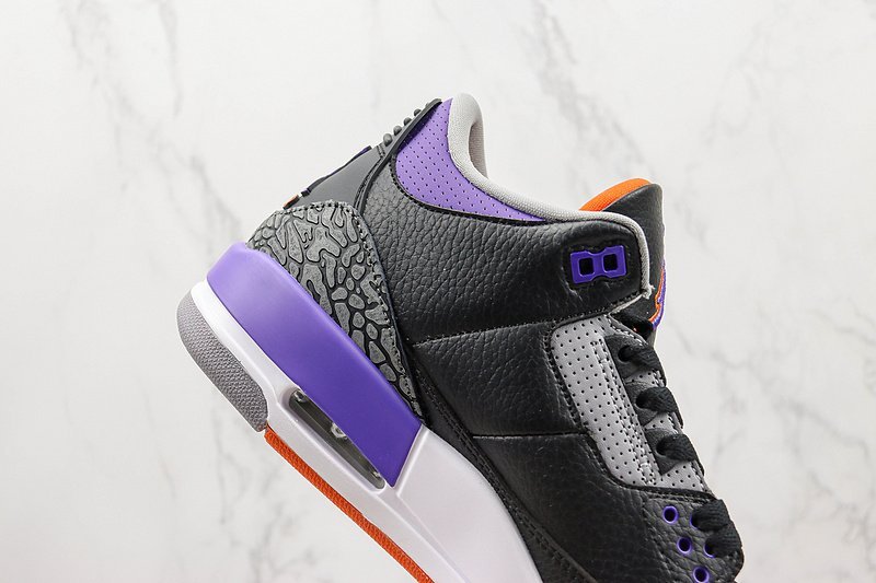 Air Jordan 3 Retro "Black Court Purple" фото № 4