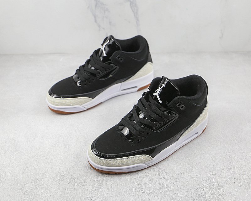 Air Jordan 3 Retro "Black White Gum" фото № 5