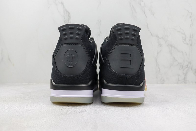 Air Jordan 4 "Black Canvas" фото № 9