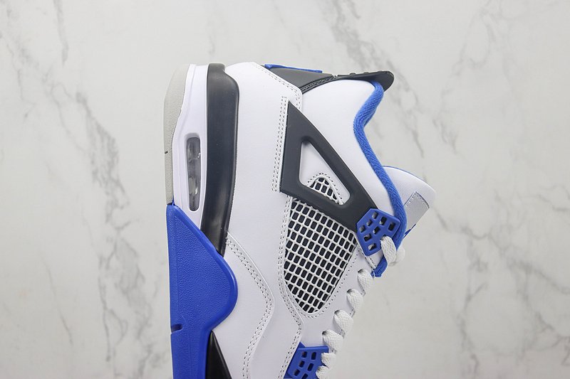 Air Jordan 4 "White/Royal Blue/Grey" фото № 3