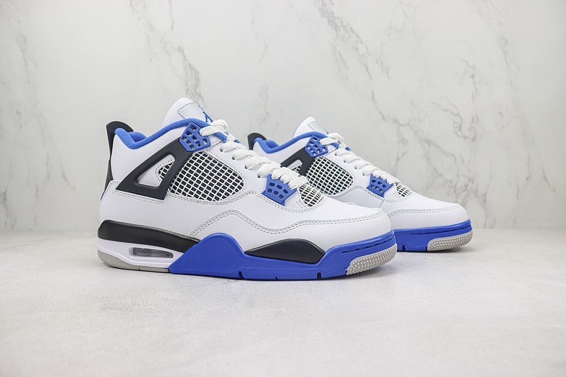 Air Jordan 4 "White/Royal Blue/Grey" фото № 6