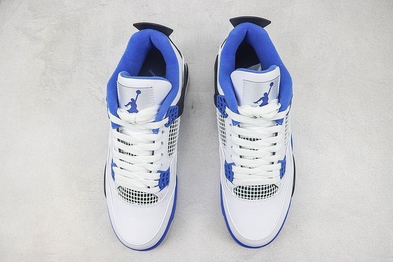 Air Jordan 4 "White/Royal Blue/Grey" фото № 7