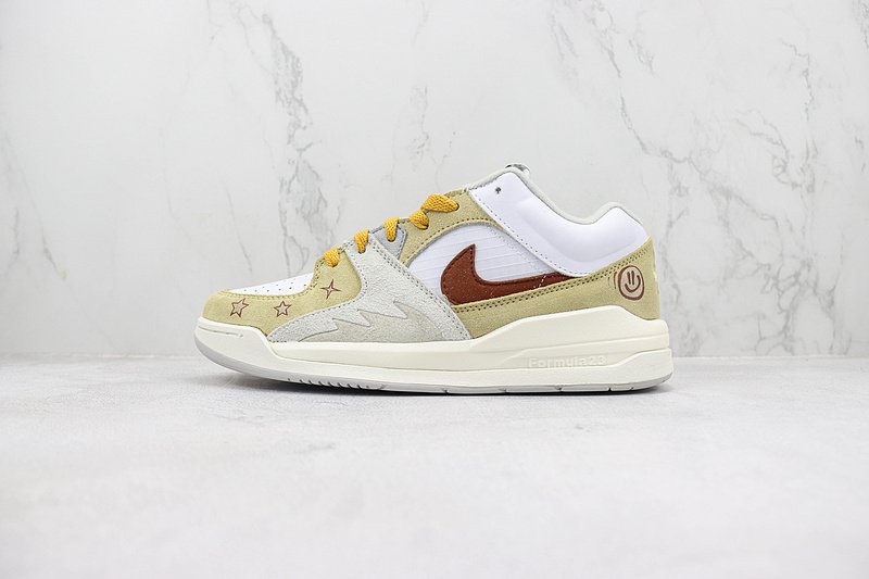 Air Jordan Stadium 90 "White/Sand Yellow/Brown" фото № 2