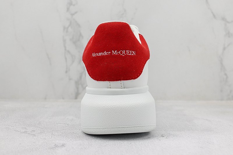 Alexander McQueen Oversized "White/Red" фото № 9