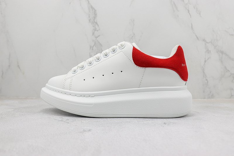 Alexander McQueen Oversized "White/Red" фото № 2
