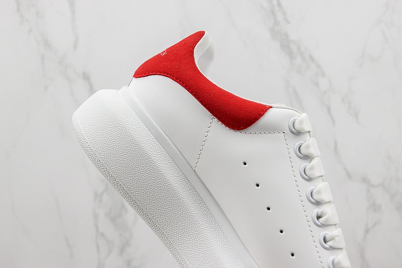 Alexander McQueen Oversized "White/Red" фото № 4