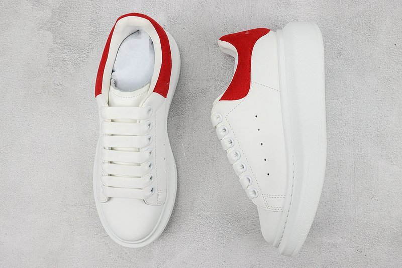 Alexander McQueen Oversized "White/Red" фото № 7