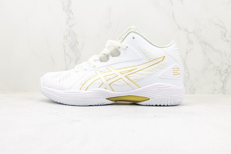 Asics Gelhoop V13 "White/Golden" фото № 2
