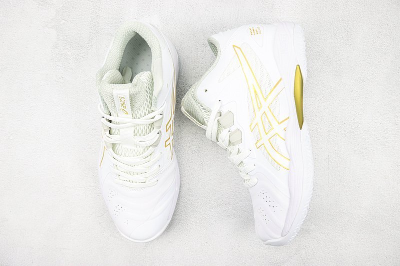 Asics Gelhoop V13 "White/Golden" фото № 6