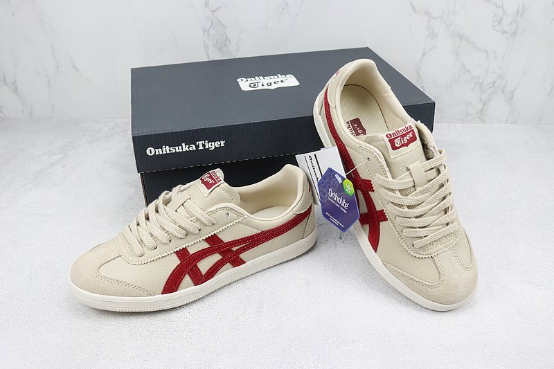Onitsuka Tiger x Asics Tokuten "Light Beige/Red" фото № 7