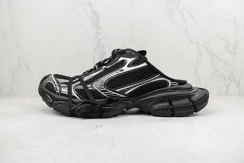 Balenciaga 3XL Mule "Black/White" фото № 2