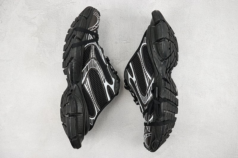 Balenciaga 3XL Mule "Black/White" фото № 6