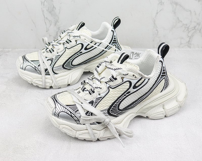 Balenciaga 3XL "Cream White/Mesh/Black/Silver" фото № 5