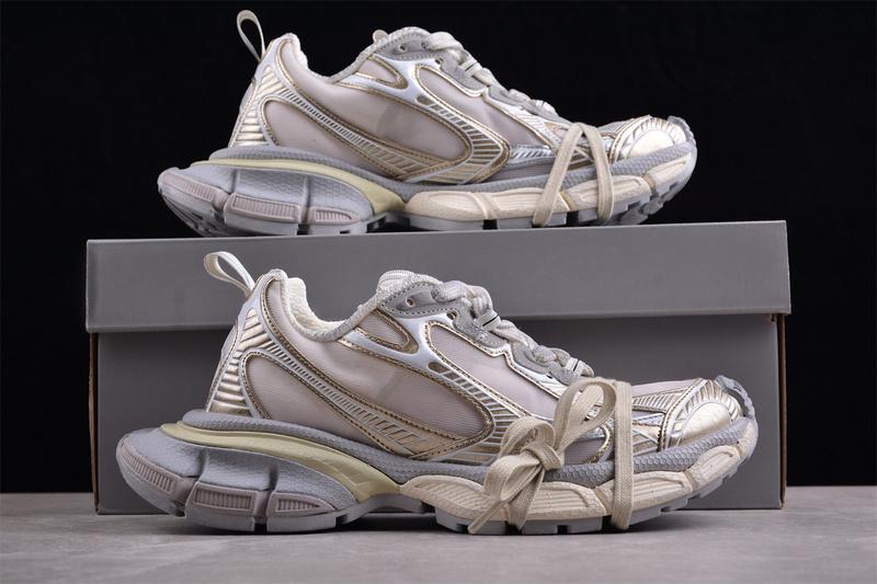 Balenciaga 3XL Sneaker "Worn-Out/Gray/Beige" фото № 4