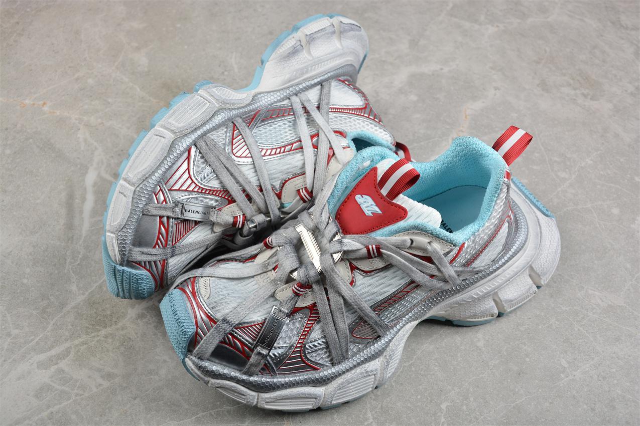 Balenciaga Phantom Sneaker 3XL "Blue/White/Grey/Red" фото № 6
