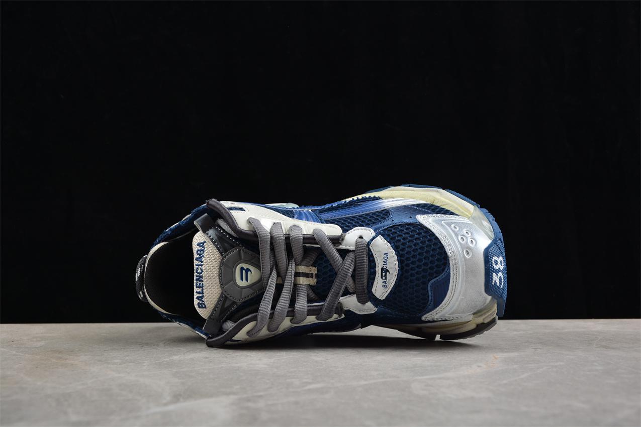 Balenciaga Runner Kith Four.Color 7.0 "Black Blue" фото № 7