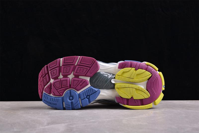 Balenciaga Runner "White/Silver/Blue/Yellow" фото № 4