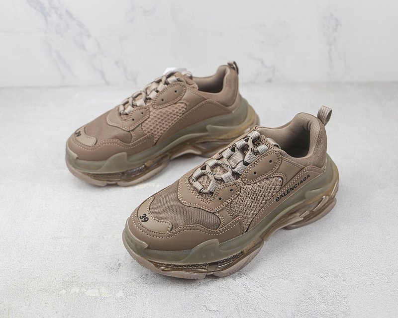 Balenciaga Triple S "Milk Chocolate/Grey" фото № 5